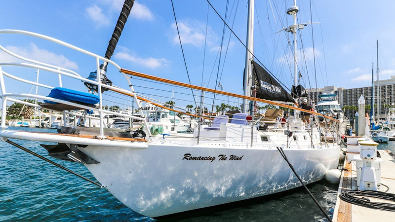 Romancing the Wind Yacht for Funeral at Sea Services Yacht image