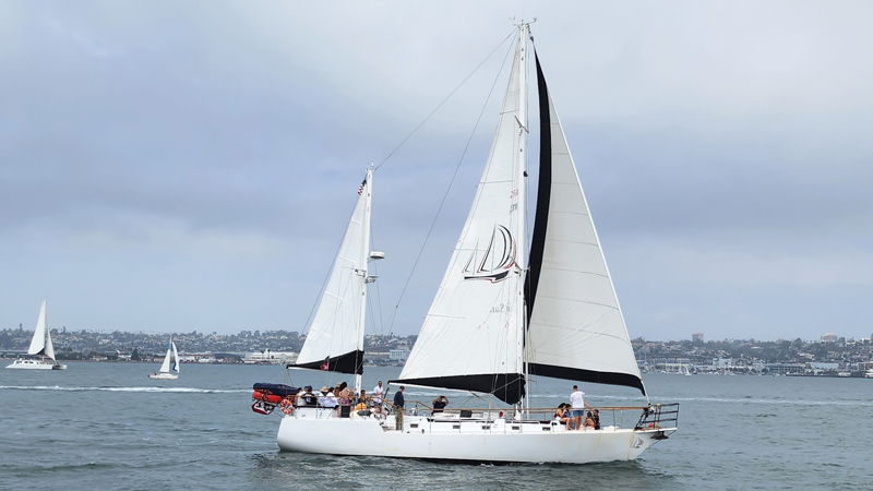 Romancing the Wind Yacht for Funeral at Sea Services Yacht image